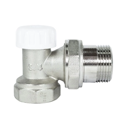 Клапан запорный угловой STI 3/4" т 00000002037
