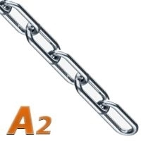 Цепь сварная длиннозвенная А2 6X42 Kvs 108796
