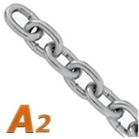 Цепь сварная короткозвенная А2 6X18,5 Kvs 108812