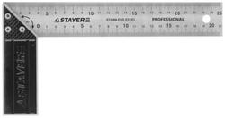 STAYER  250 мм, столярный угольник, Professional (3431-25) 3431-25_z01