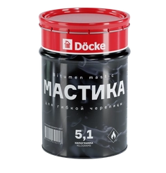 Мастика Docke для гибкой черепицы 5л (5,1кг) GL 482037