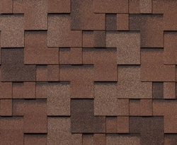 Черепица гибкая RoofShield Классик Модерн коричневый с оттенением GL 233584