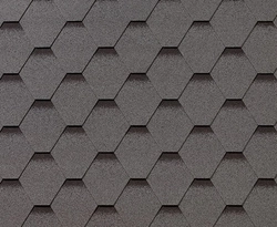 Черепица гибкая RoofShield Премиум Стандарт серый с оттенением GL 233542