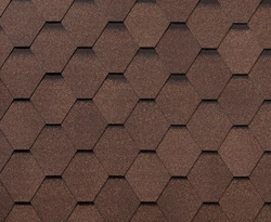 Черепица гибкая RoofShield Классик Стандарт коричневый топаз GL 233570