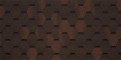 Черепица гибкая Tegola Garda marrone 439 (коричневый) GL 406983