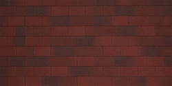 Черепица гибкая Tegola Capri rosso 401 (красный) GL 405869