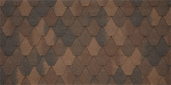 Черепица гибкая Tegola Unica Sardegna legno 424 (темное дерево) GL 678687
