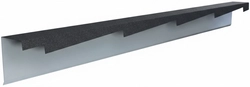Планка фронтонная резная правая Gerard Eleganta 320 сталь черный GL 670465