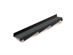 Планка примыкания правая для композитной черепицы Metrotile серый (1,25м) GL 154038