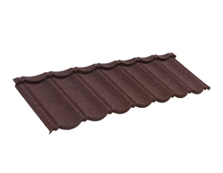 Лист композитной черепицы Luxard Classic мокко GL 102447