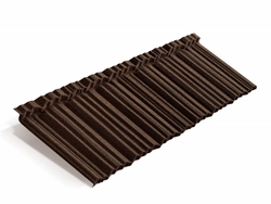 Лист композитной черепицы Metrotile MetroShake 2 айрон-барк GL 161455