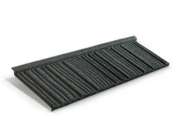 Лист композитной черепицы Metrotile WoodShake серый GL 246872