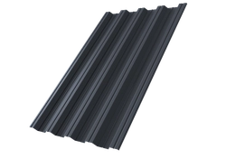 Профнастил НС44R Grand Line 0,7 ПЭ RAL 7024 мокрый асфальт GL 385000