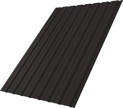 Профнастил С10R Grand Line 0,5 Rooftop Бархат RR 32 темно-коричневый GL 193093