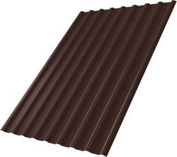 Профнастил С20R Grand Line 0,7 ПЭ двухсторонний RAL 8017 шоколад GL 766819