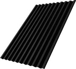 Профнастил С21R Grand Line 0,45 Drap ТР RAL 9005 черный GL 696524