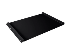 Кликфальц Grand Line 0,5 Velur с пленкой на замках RAL 9005 черный GL 543210