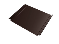 Кликфальц Double Pro Grand Line 0,45 Drap ТХ с пленкой на замках RAL 8017 шоколад GL 718431