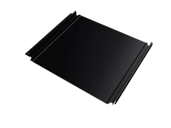 Кликфальц Double Pro Grand Line 0,45 Drap ТХ двухсторонний с пленкой на замках RAL 9005 черный GL 718463