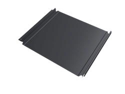 Кликфальц Double Pro Grand Line 0,5 PurLite матовый с пленкой на замках RAL 7024 мокрый асфальт GL 718478