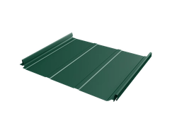 Кликфальц Про Line Grand Line 0,45 Drap СТ с пленкой на замках RAL 6005 зеленый мох GL 483309