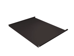 Фальц двойной стоячий Grand Line 0,5 PurPro матовый с пленкой на замках RR 32 темно-коричневый GL 503303