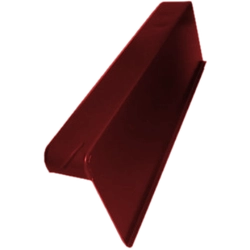 Боковая облегченная черепица правая Braas вишня GL 604160