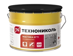 Мастика герметизирующая Технониколь №71 3кг (ведро) GL 166970
