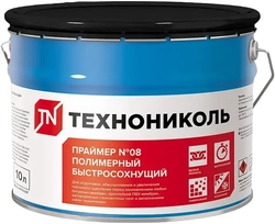 Праймер полимерный Технониколь №8 быстросохнущий 10л (ведро) GL 446462