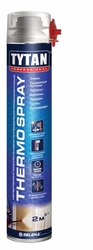 Теплоизоляция Tytan Professional THERMOSPRAY напыляемая полиуретановая профессиональная 870 мл GL 663094