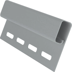 Планка финишная Grand Line Стандарт серый (3,0м) GL 51154
