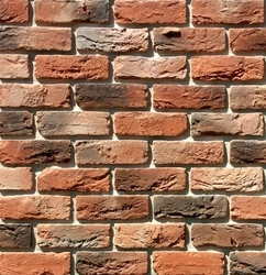 Рядовая плитка White Hills Design Бремен брик, тычок 306-51 с расшивкой 1,2 см GL 385129