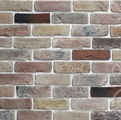Рядовая плитка White Hills Design Рейн брик, тычок 348-91 с расшивкой 1,2 см GL 381849