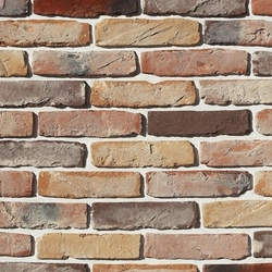 Рядовая плитка White Hills Design Тироль брик, тычок 393-91 с расшивкой 1,2 см GL 382095
