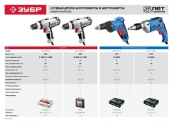 Шуруповерт сетевой, ЗУБР ЗСШ-730, патрон HEX 1/4″ (6.35мм), 220В, 730 Вт, 0-4000 об/мин, 0-11мм, мет. редуктор, 1.8кг, 3м ЗСШ-730