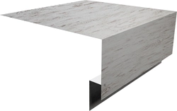 Планка околооконная сложная 200х75х18 (j-фаска) Grand Line 0,45 Принт Элит Снежное дерево TwinColor (2м) GL 518986