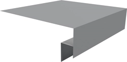 Планка околооконная сложная Экобрус 200х50х25 Grand Line 0,4 ПЭ с пленкой RAL 7004 сигнальный серый (3м) GL 632904