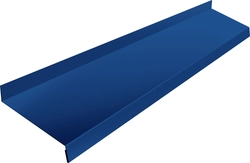 Отлив простой 100 Grand Line 0,7 ПЭ с пленкой RAL 5005 сигнальный синий (2м) GL 715107