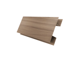 Планка H-образная Блок-хаус новый Grand Line 0,45 Принт Элит Медовое дерево TwinColor (3м) GL 505623