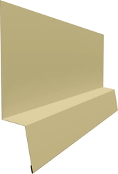 Планка начальная фальц Grand Line 0,45 ПЭ с пленкой RAL 1014 слоновая кость (2м) GL 520948