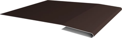 Планка начальная Grand Line 0,5 Сатин матовый ТХ RAL 8017 шоколад (3м) GL 568001