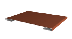 Планка стыковочная Grand Line 0,5 Сатин матовый ТХ RAL 8004 терракота (2м) GL 586319