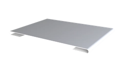 Планка стыковочная Grand Line 0,45 ПЭ двухсторонний с пленкой RAL 9003 сигнальный белый (3м) GL 666695