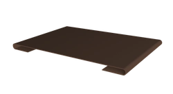 Планка стыковочная Grand Line 0,45 Drap ТХ двухсторонний RAL 8017 шоколад (2м) GL 709502