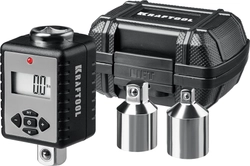 KRAFTOOL  GRAND, 1/2″, 40 - 200 Н·м, динамометрический адаптер с переходниками (64044-200) 64044-200