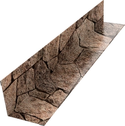 Угол внутренний 50х50 Grand Line 0,45 Принт Элит Королевский камень TwinColor (2м) GL 528991