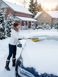 STAYER  SnowMax, 605 мм, со скребком, автомобильная щетка-сметка (61045) 61045_z01