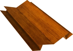 Планка угла внутреннего сложного 135 градусов Экобрус Grand Line 0,4 Принт Премиум Золотой дуб насыщенный Фреш TwinColor (3м) GL 807702