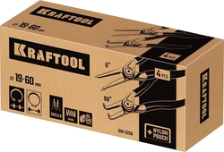 KRAFTOOL  4 шт, 180 мм, съемник стопорных колец (22812-H4) 22812-H4