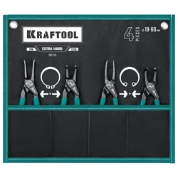 KRAFTOOL  4 шт, 180 мм, съемник стопорных колец (22812-H4) 22812-H4